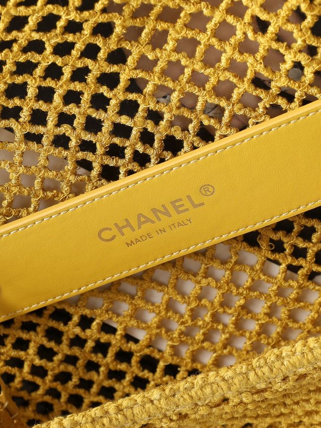 Chanel Small Flap Bag AS6157 yellow Chanel Small Flap Bag AS6157 yellow