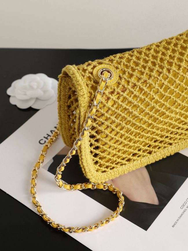 Chanel Small Flap Bag AS6157 yellow Chanel Small Flap Bag AS6157 yellow