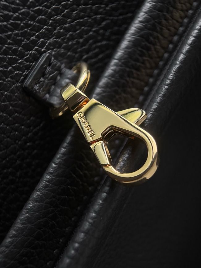Chanel Small Shopping Bag AS6288 black&dark Beige Chanel Small Shopping Bag AS6288 black&dark Beige