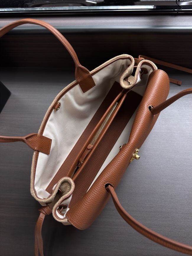 Chanel Small Shopping Bag AS6288 brown&dark Beige Chanel Small Shopping Bag AS6288 brown&dark Beige