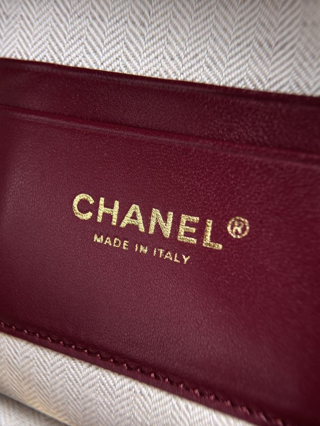 CHANEL Maxi Vanity with chain AS6473 dark Beige CHANEL Maxi Vanity with chain AS6473 dark Beige