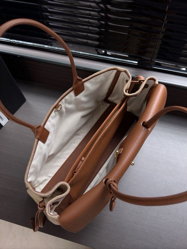 Chanel Shopping Bag AS6428 Dark Beige & camel Chanel Shopping Bag AS6428 Dark Beige & camel