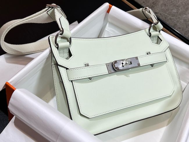 Hermes Jypsiere mini shoulder bag H088004 light green Hermes Jypsiere mini shoulder bag H088004 light green