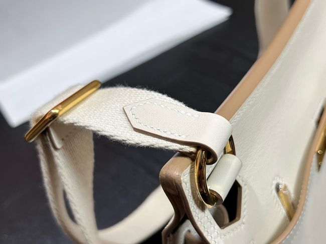 Hermes Jypsiere mini shoulder bag H088004 white &gold buckle Hermes Jypsiere mini shoulder bag H088004 white &gold buckle
