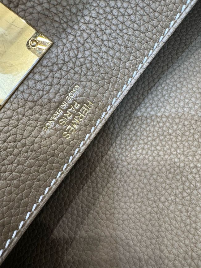 Hermes kelly messenger bag H08801 bark color Hermes kelly messenger bag H08801 bark color