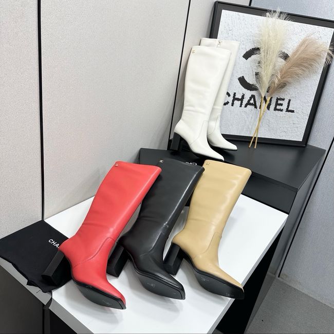 CHANEL High Boots Calfskin 70mm G47497-1