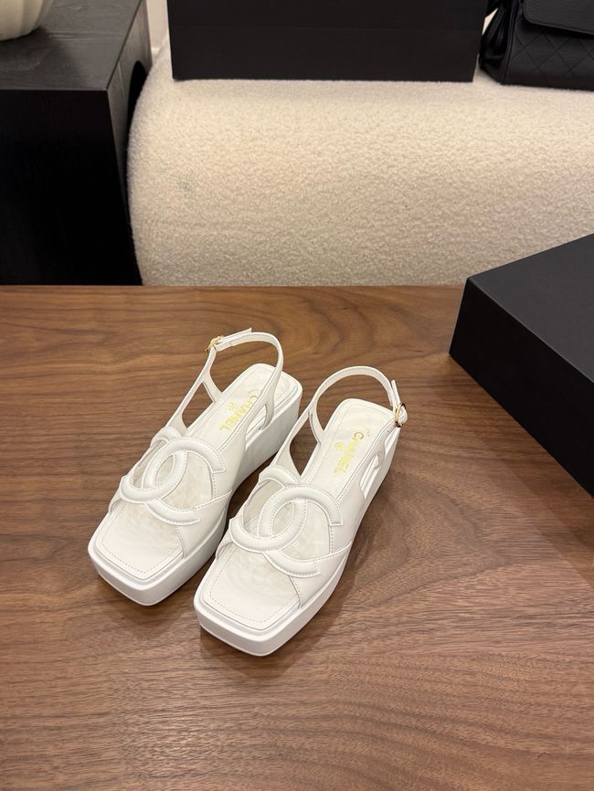 CHANEL Sandals Calfskin 55mm G47401-5