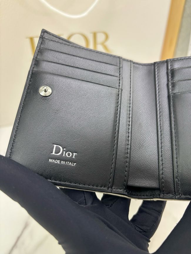 Lady Dior Dahlia Wallet Craie Cannage Lambskin S2065-4 Lady Dior Dahlia Wallet Craie Cannage Lambskin S2065-4