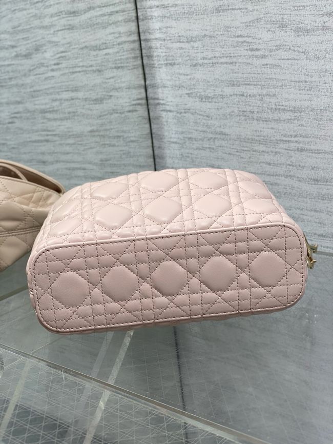 Small Dior Toujours Hobo Bag Cannage Lambskin M2867O Ballet Pink Small Dior Toujours Hobo Bag Cannage Lambskin M2867O Ballet Pink