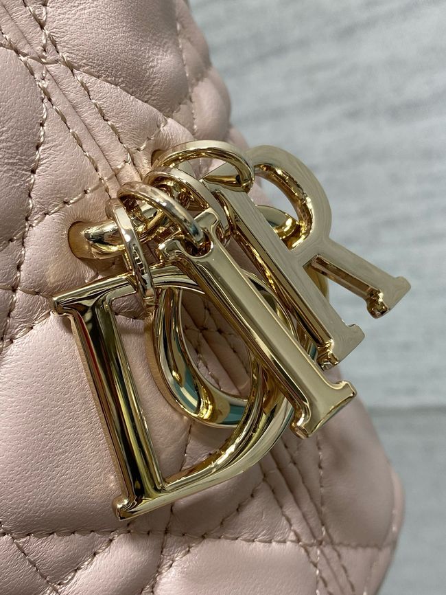 Small Dior Toujours Hobo Bag Cannage Lambskin M2867O Ballet Pink Small Dior Toujours Hobo Bag Cannage Lambskin M2867O Ballet Pink