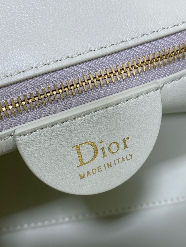 Small Dior Toujours Hobo Bag Cannage Lambskin M2867O Ivory Small Dior Toujours Hobo Bag Cannage Lambskin M2867O Ivory