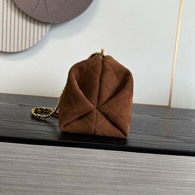 Chanel Clutch with chain AP5252  Brown