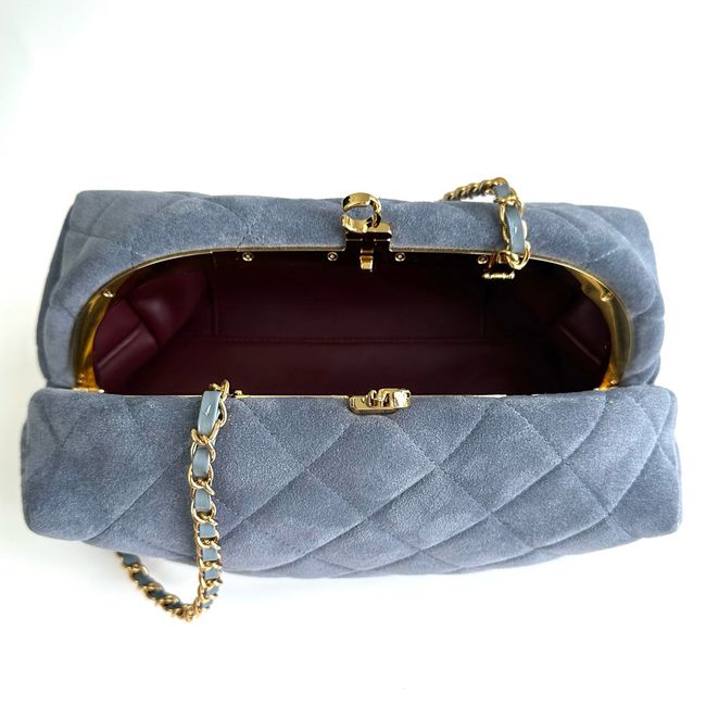 Chanel Clutch with chain AP5252 gray