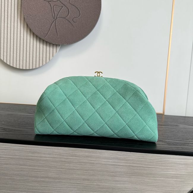 Chanel Clutch with chain AP5252 light green Chanel Clutch with chain AP5252 light green