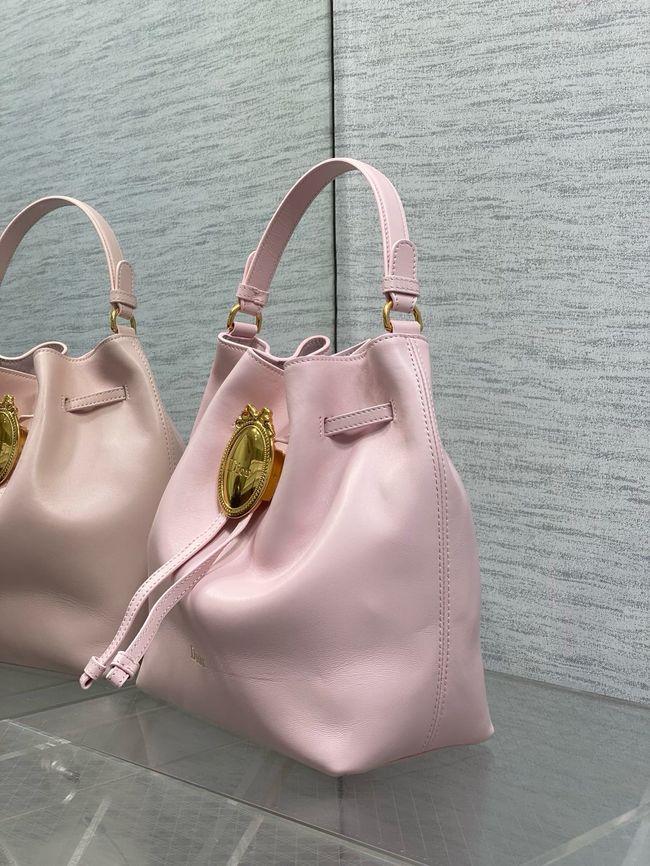 Dior Calfskin Medium Tote Bag 67534 pink Dior Calfskin Medium Tote Bag 67534 pink