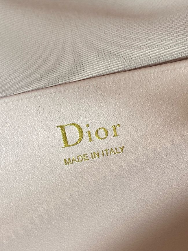 Diorling Mini Bag Macrocannage Lambskin S2613OU Soupir Pink