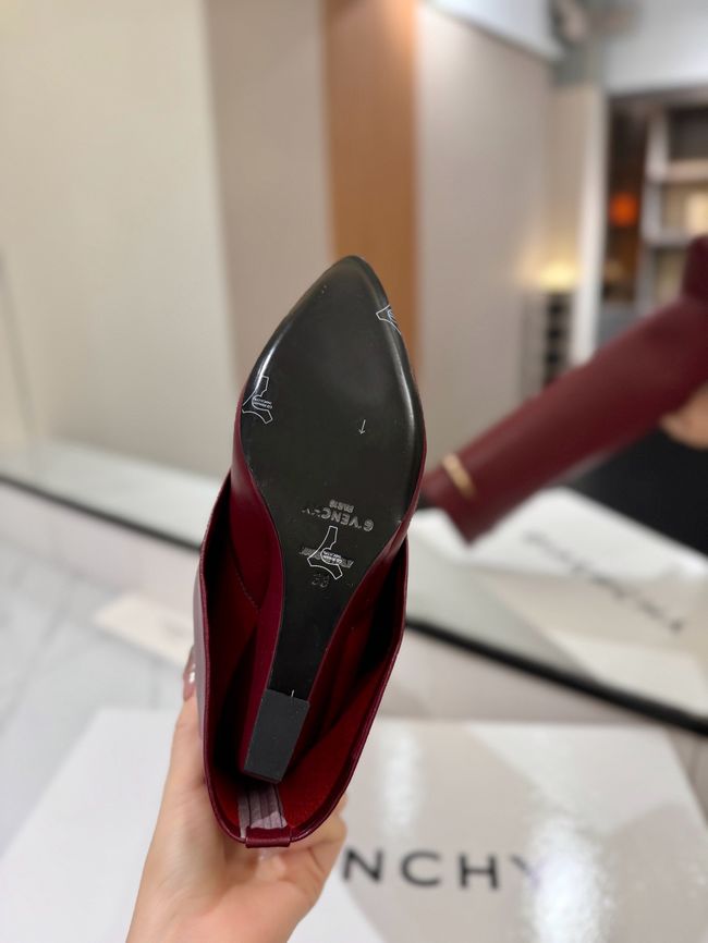 Givenchy High Boots Shiny Calfskin high heels 8.5CM 65261-5