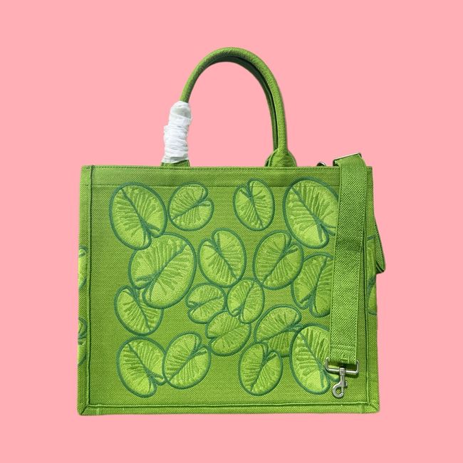 Large Dior Book Tote Cannage Embroidery M1349OEQ-14 Large Dior Book Tote Cannage Embroidery M1349OEQ-14