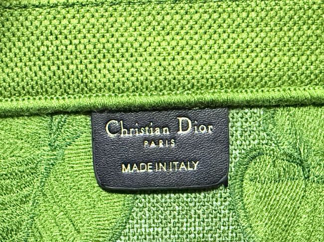 Large Dior Book Tote Cannage Embroidery M1349OEQ-14 Large Dior Book Tote Cannage Embroidery M1349OEQ-14
