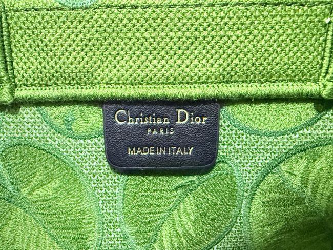 Small Dior Book Tote with Strap Embroidered M1404OE-13 Small Dior Book Tote with Strap Embroidered M1404OE-13