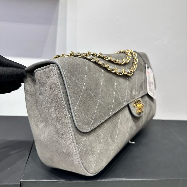 CHANEL Maxi Flapbag AS6281 GRAY
