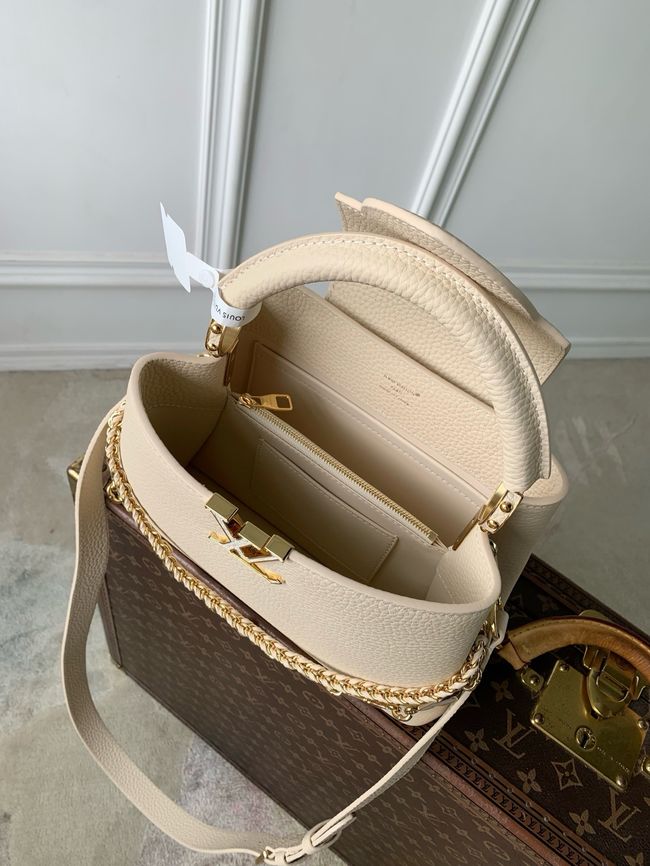 Louis Vuitton Capucines BB M29608 Beige Louis Vuitton Capucines BB M29608 Beige