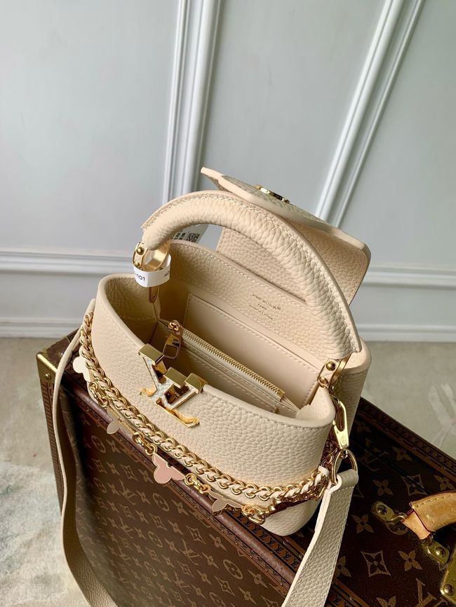 Louis Vuitton Capucines Mini M29607 Beige Louis Vuitton Capucines Mini M29607 Beige