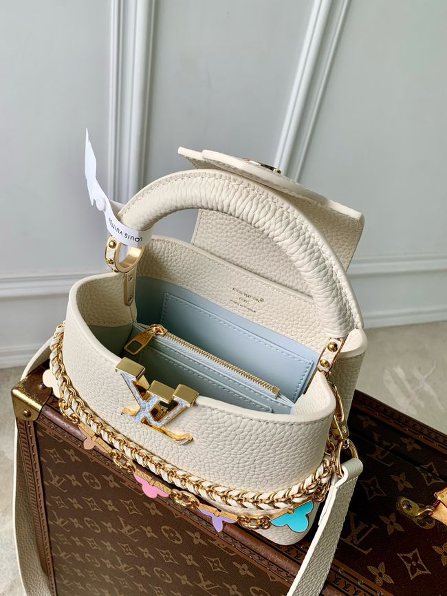 Louis Vuitton Capucines Mini M29607 cream Louis Vuitton Capucines Mini M29607 cream