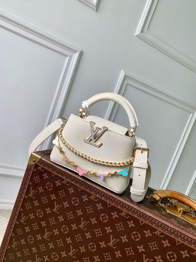 Louis Vuitton Capucines Mini M29607 cream
