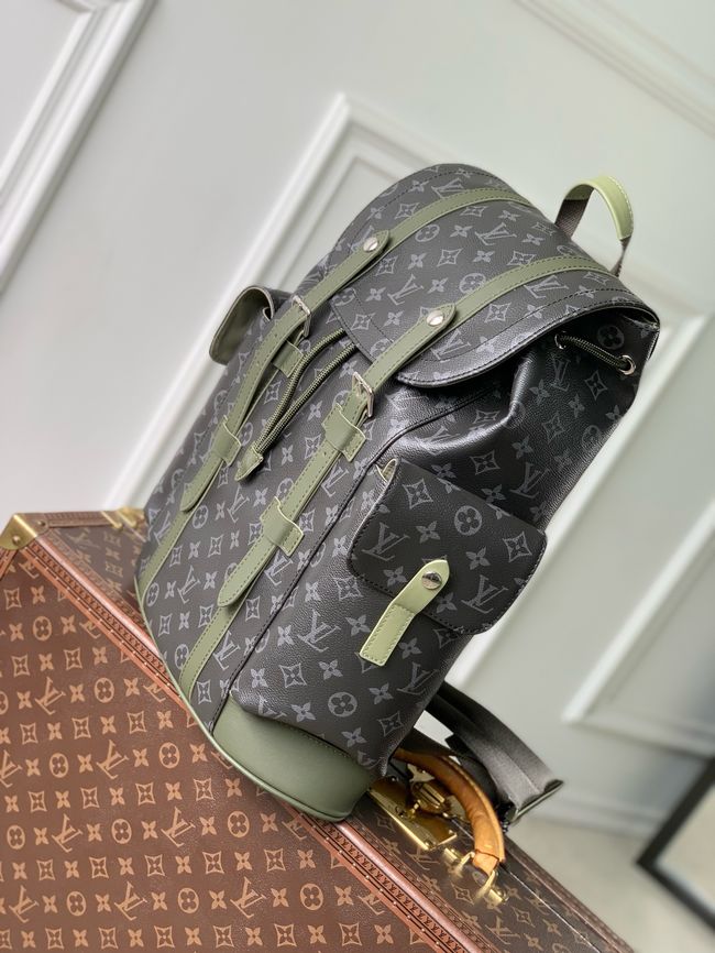 Louis Vuitton Christopher MM M28633 Khaki Green Louis Vuitton Christopher MM M28633 Khaki Green