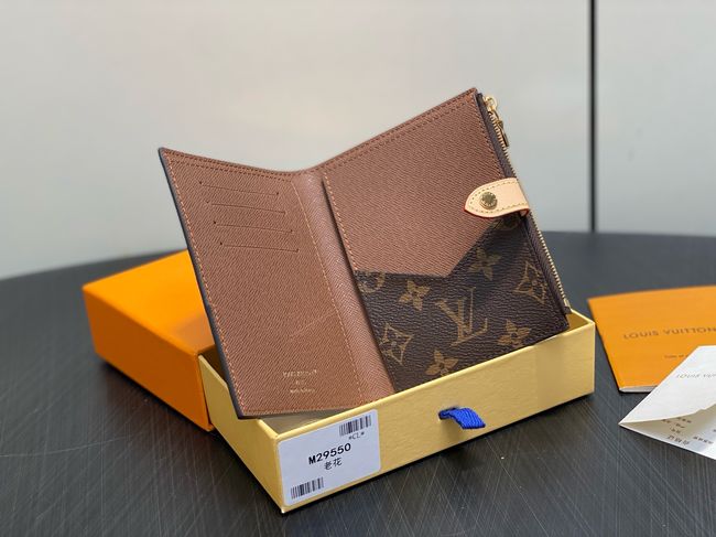 Louis Vuitton Locked Passport Cover M29550 brown Louis Vuitton Locked Passport Cover M29550 brown