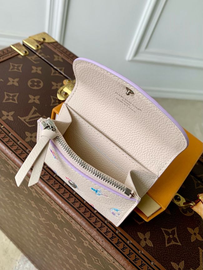 Louis Vuitton Rosalie Coin Purse M29772 Link Quartz Louis Vuitton Rosalie Coin Purse M29772 Link Quartz