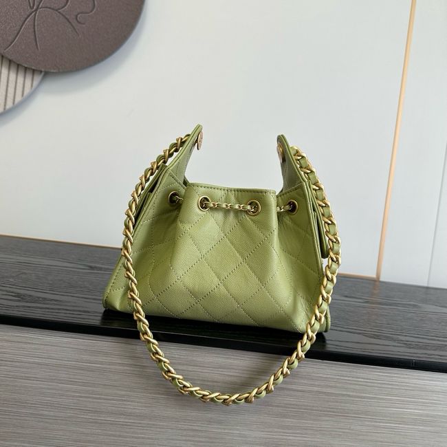 CHANEL 25 Mini Handbag AS5631 green CHANEL 25 Mini Handbag AS5631 green