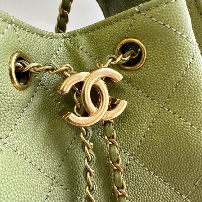 CHANEL 25 Mini Handbag AS5631 green CHANEL 25 Mini Handbag AS5631 green