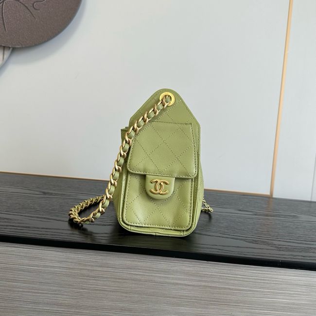 CHANEL 25 Mini Handbag AS5631 green CHANEL 25 Mini Handbag AS5631 green