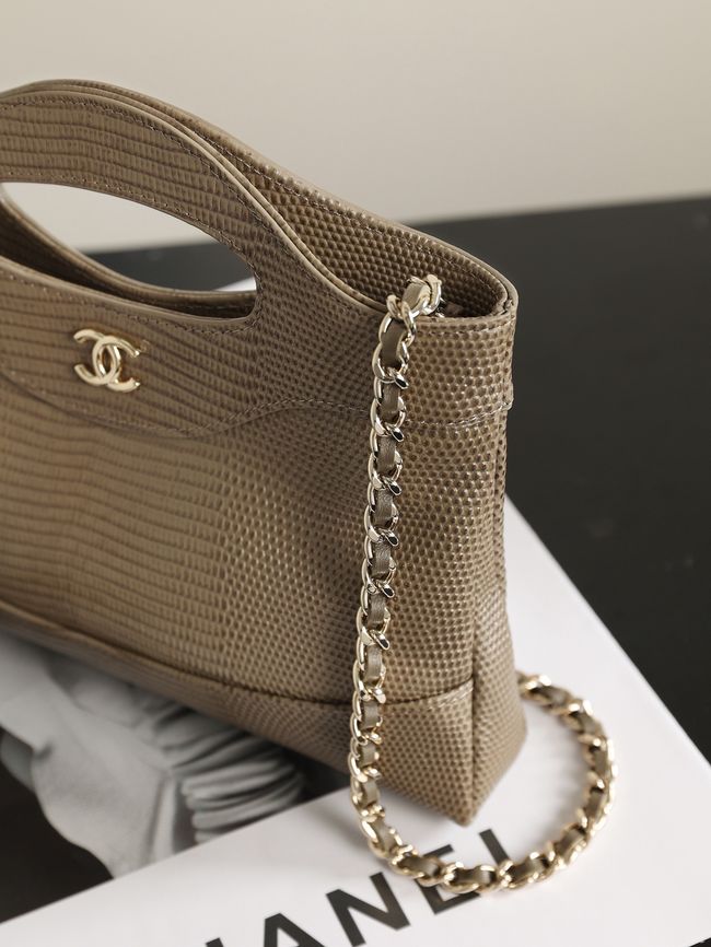 CHANEL 31 Mini Shopping Bag AS3656 gray