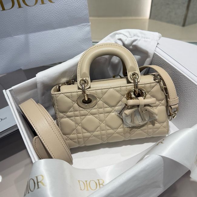 Dior Mini Lady D-Joy Bag Cannage Lambskin M0636O Trench