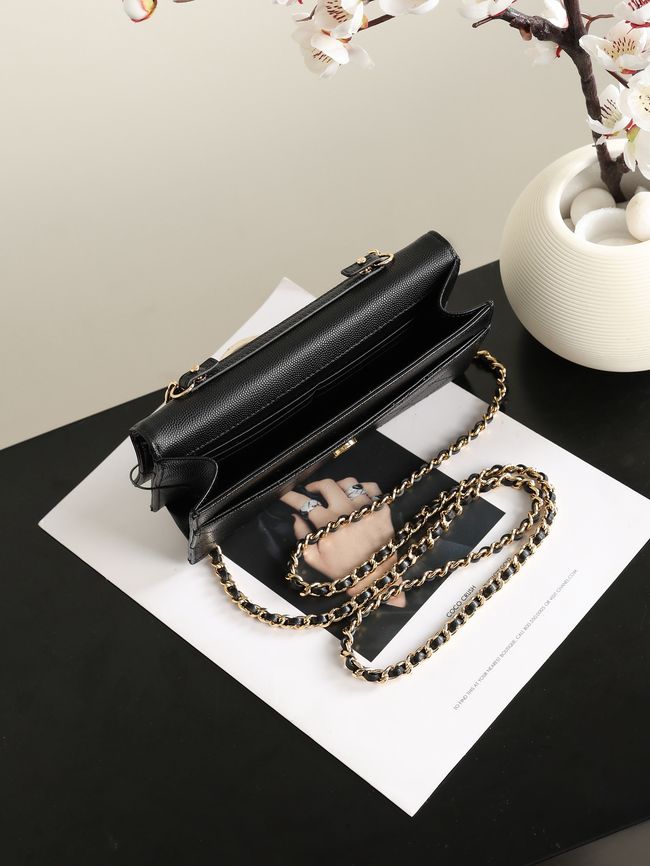 CHANEL Wallet on Chain AP5455 black