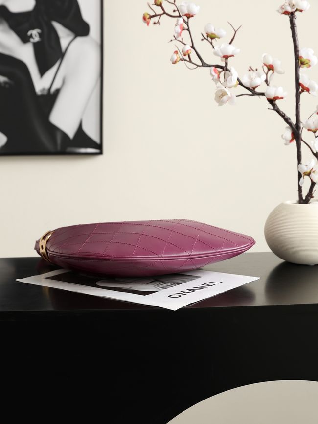Chanel Calfskin Shoulder Bag AS6478 Burgundy Chanel Calfskin Shoulder Bag AS6478 Burgundy