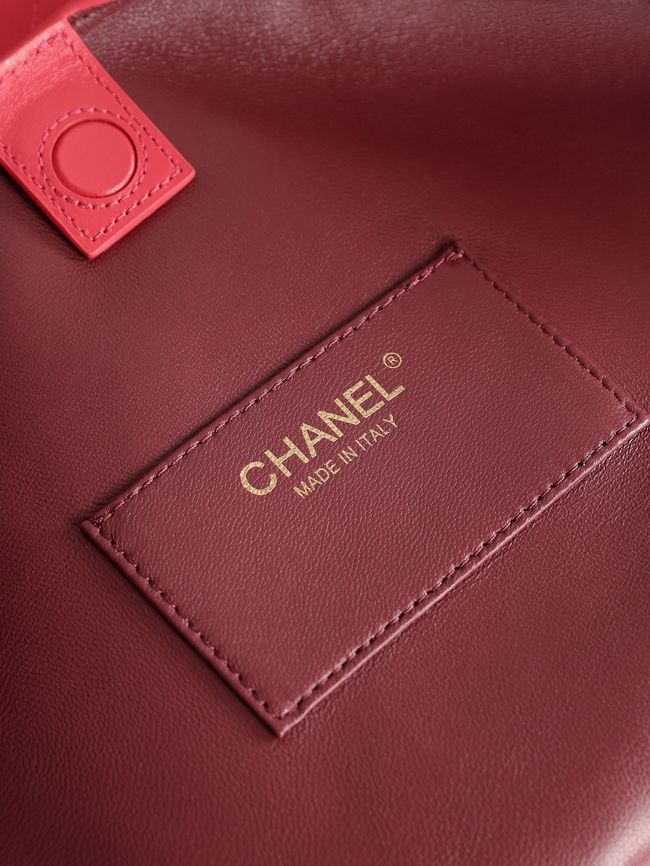 Chanel Calfskin Shoulder Bag AS6478 red Chanel Calfskin Shoulder Bag AS6478 red