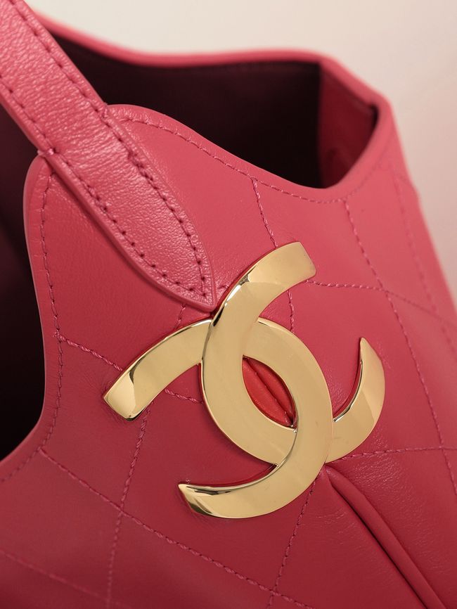 Chanel Calfskin Shoulder Bag AS6478 red Chanel Calfskin Shoulder Bag AS6478 red