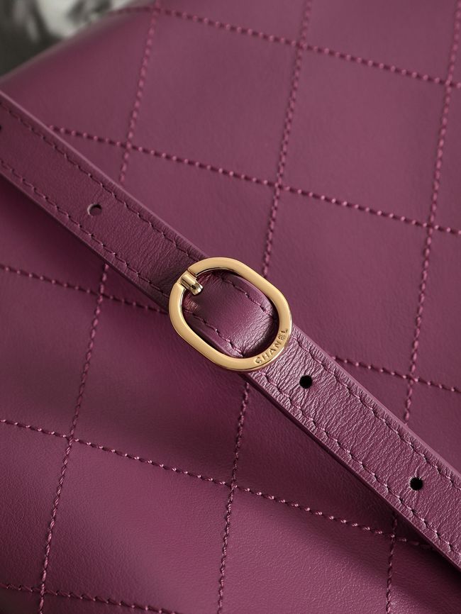 Chanel Calfskin Shoulder Bag AS6479 Burgundy Chanel Calfskin Shoulder Bag AS6479 Burgundy