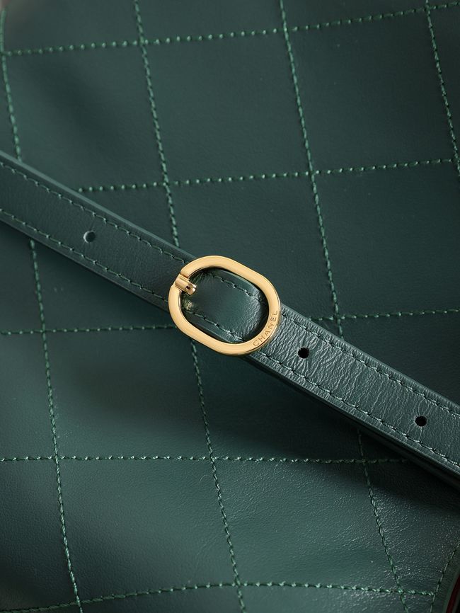 Chanel Calfskin Shoulder Bag AS6479 green Chanel Calfskin Shoulder Bag AS6479 green