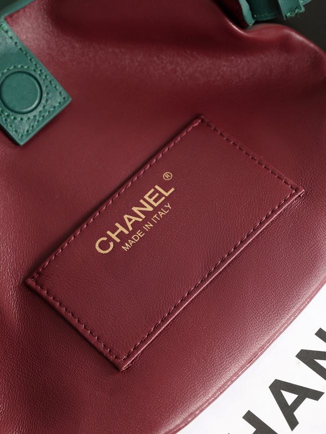 Chanel Calfskin Shoulder Bag AS6479 green Chanel Calfskin Shoulder Bag AS6479 green