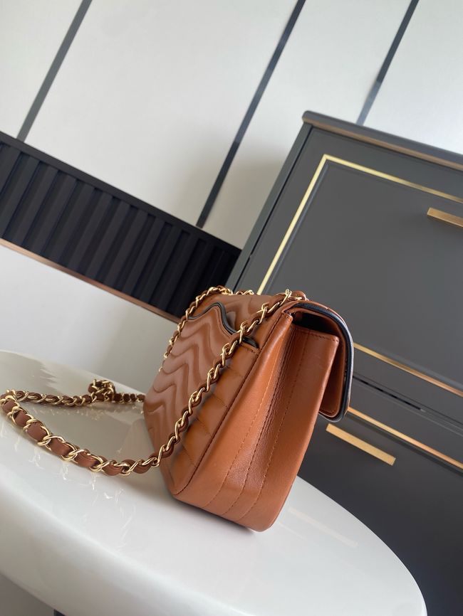 Chanel Flap Bag AS6497 camel Chanel Flap Bag AS6497 camel