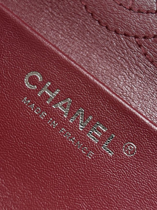 Chanel Mini Flap Bag AS6573 dark gray&Silver-Tone Metal Chanel Mini Flap Bag AS6573 dark gray&Silver-Tone Metal