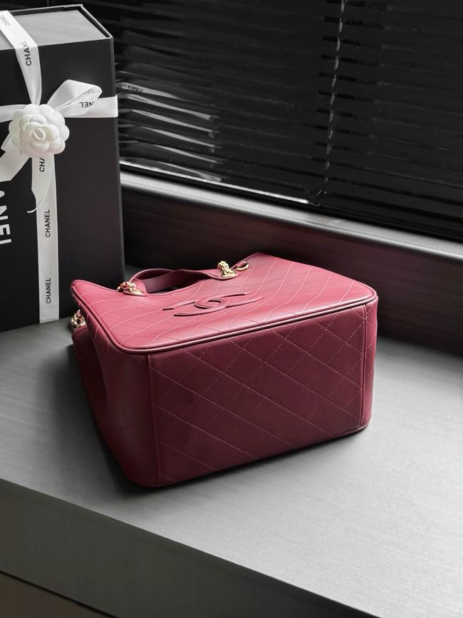 Chanel Small Shopping Bag AS6200 red Chanel Small Shopping Bag AS6200 red