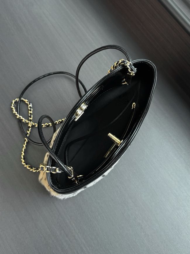 CHANEL 31 Mini Shopping Bag AS4133 Light Beige & Black CHANEL 31 Mini Shopping Bag AS4133 Light Beige & Black