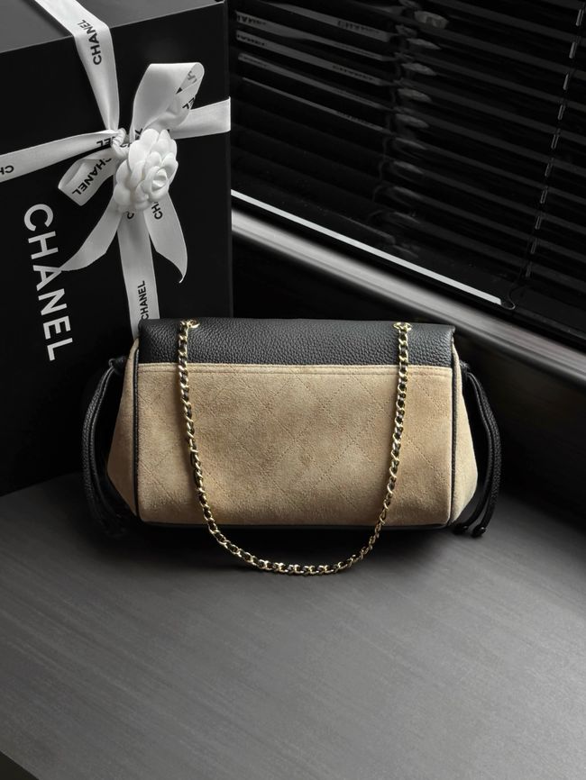 Chanel Small Shoulder Bag AS6427 black&Beige Chanel Small Shoulder Bag AS6427 black&Beige