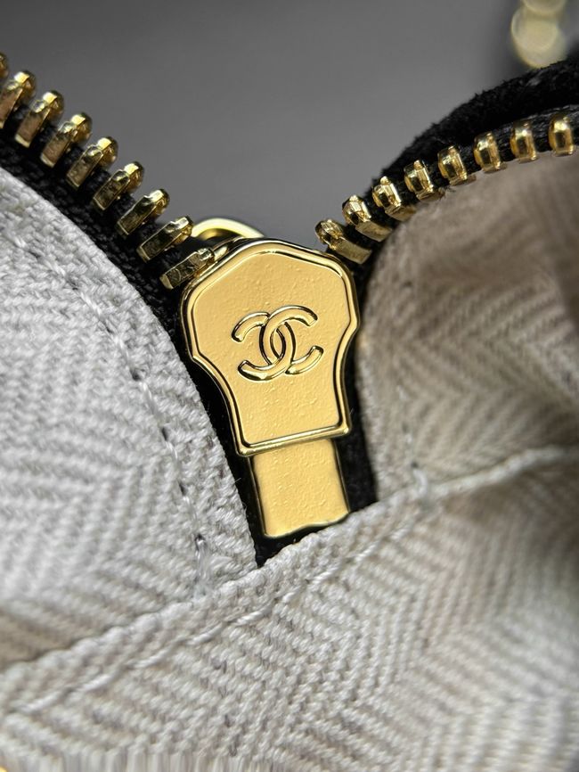 Chanel Suede Calfskin Camera Case AS6443 black Chanel Suede Calfskin Camera Case AS6443 black